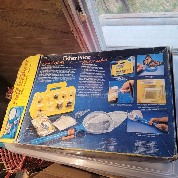 1987/88 Fisher Price Field Explorer Set with Box - Picture 14 of 16